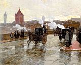 Clearing Sunset by childe hassam